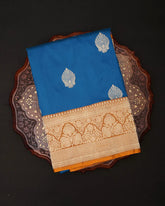 Serene Blue Soft Silk Saree